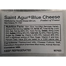 International Cheese Saint Agur, 1 Pound