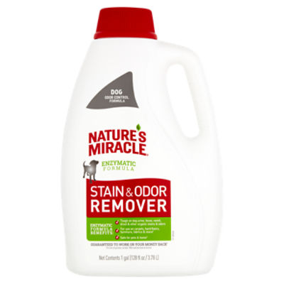 Nature's Miracle Enzymatic Formula Stain & Odor Remover, 1 gal
