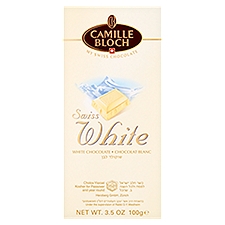Camille Bloch Swiss White Chocolate, 3.5 oz