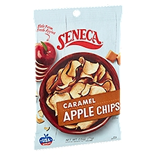 Seneca Apple Chips, Caramel, 2.5 Ounce