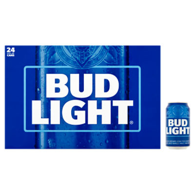 Bud Light Beer, 24 count, 12 fl oz