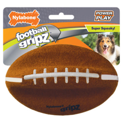 Nylabone Power Play Football Gripz Dog Toy