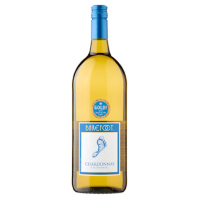Barefoot California Chardonnay Wine, 50.72 fl oz