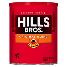 Hills Bros® Coffee, Original Blend, Medium Roast, 42.5oz can