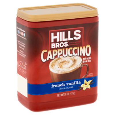 Hills Bros. French Vanilla Cappuccino Drink Mix, 16 oz - Dillons Food Stores