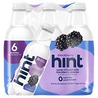 Hint Water Infused with Blackberry Essence, 16 fl oz, 6 count