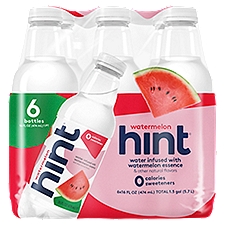 Hint Water Infused with Watermelon Essence, 16 fl oz, 6 count