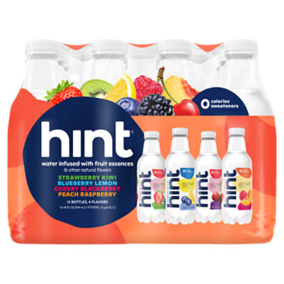 Hint Water Infused with Fruit Essences, 16 fl oz, 12 count