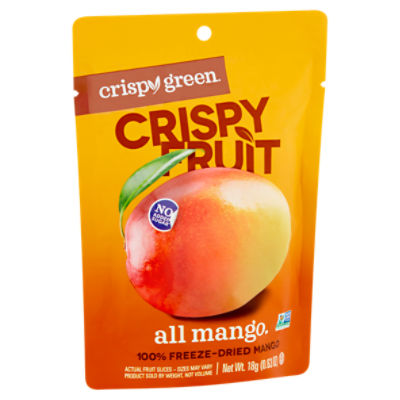 Crispy Green Fruitzio Peaches, 0.88 oz