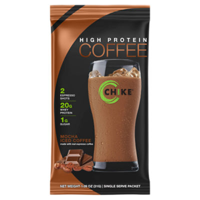 CHIKE High Protein Coffee Mocha Iced Coffee, 1.09 oz ShopRite
