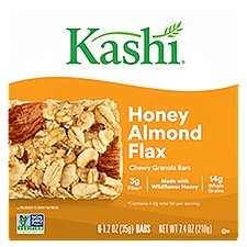 Kashi Granola Bars - Chewy Honey Almond Flax, 7.4 Ounce
