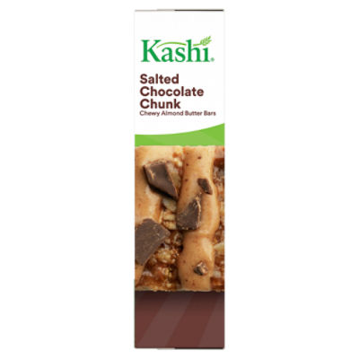 Kashi Salted Chocolate Chunk Chewy Almond Butter Bars, 1.23 oz, 5 count