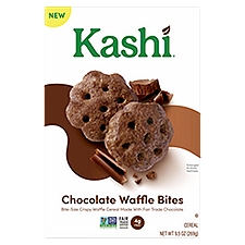 Kashi Chocolate Waffle Crisp Breakfast Cereal, 9.5 oz