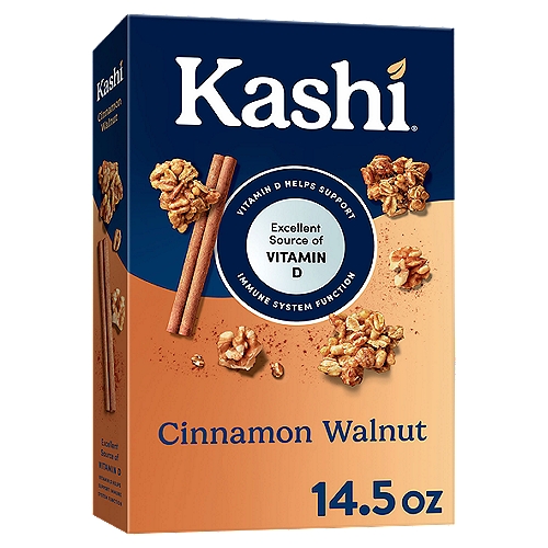 Kashi Cinnamon Walnut Cold Breakfast Cereal, 14.5 oz