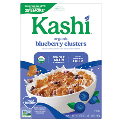 Kashi Organic Blueberry Clusters Cereal, 17.2 oz