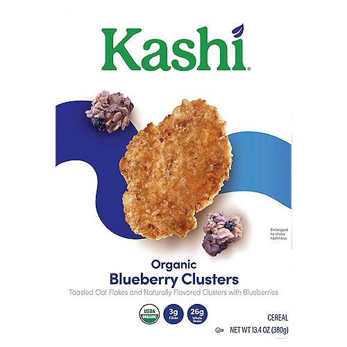 Kashi Blueberry Clusters Cold Breakfast Cereal, 13.4 oz - Fairway