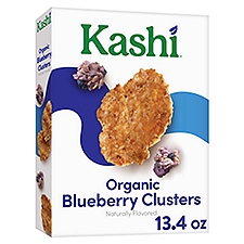 Kashi Blueberry Clusters Cold Breakfast Cereal, 13.4 oz, 13.4 Ounce