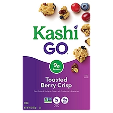 Kashi Go Toasted Berry Crisp, Cereals, 14 Ounce