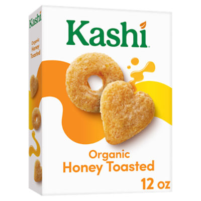Kashi Honey Toasted Cold Breakfast Cereal, 12 oz