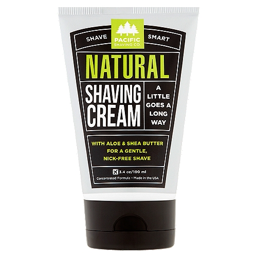 Pacific Shaving Co. Natural Shaving Cream, 3.4 oz
This is the best shaving cream.
(There. We said it.) With safe, natural and certified organic ingredients, this low-lather, concentrated formula provides superior lubrication and leaves your skin smooth and supple all day. A little goes a long way. Apply anywhere your shave.
