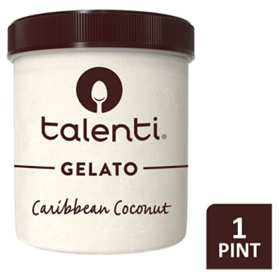 Talenti Caribbean Coconut Gelato, one pint