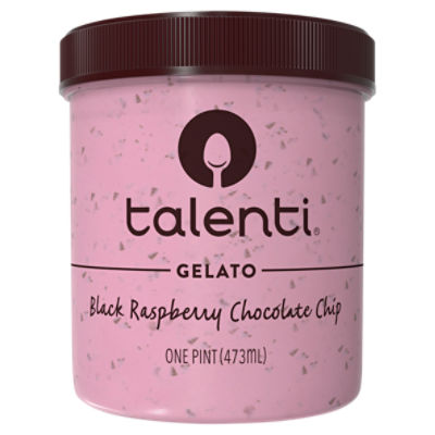 Talenti Gelato Black Raspberry Chocolate Chip 1 pint, 16 Fluid ounce