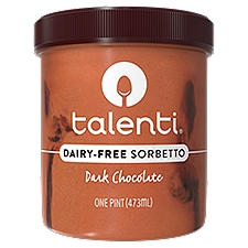 Talenti Sorbetto, Dark Chocolate Dairy-Free , 1 Each
