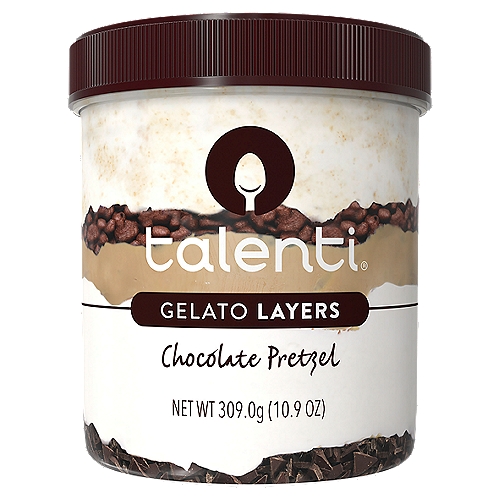 Talenti Chocolate Pretzel Gelato Layers, 10.9 oz