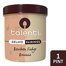 Talenti Gelato Pairings Bourbon Fudge Brownie 1 PT, 16 Fluid ounce