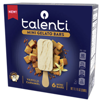 Talenti Tahitian Vanilla Bean Gelato, 16 Fluid Ounce -- 8 per case