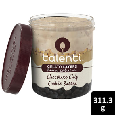 Talenti Bakery Collection Chocolate Chip Cookie Batter Gelato Layers, 11.0 oz