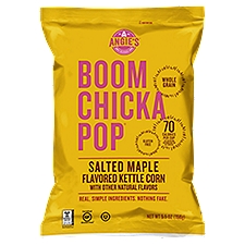 Angie's Boom Chicka Pop Salted Maple Flavored Kettle Corn with Other Natural Flavors, Popcorn, 5.5 Ounce