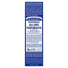 Dr. Bronner's Peppermint All-One Toothpaste, 5 oz