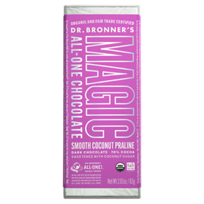 Dr. Bronner's Magic AllOne Chocolate, Smooth Coconut Praline, 2.93oz
