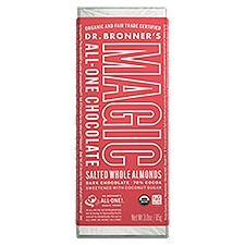 Dr. Bronner's Magic All-One Chocolate, Salted Whole Almonds, 3.0oz