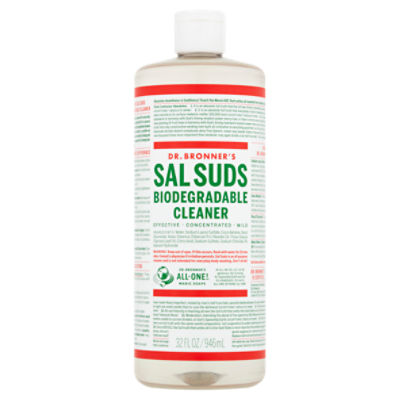 Dr. Bronner's Sal Suds Biodegradable Cleaner, 32 fl oz