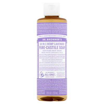 Dr Bronners Bar Soap, Pure-Castile, All-One Hemp Lavender