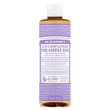 Dr. Bronner's 18-in-1 Hemp Lavender Pure-Castile Soap, 8 fl oz