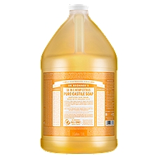 Dr. Bronner's 18-in-1 Hemp Citrus Pure-Castile Soap, 1 gallon