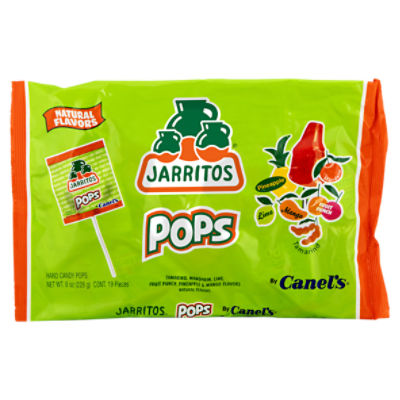 Canel's Jarritos Hard Candy Pops, 19 count, 8 oz