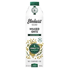 Elmhurst Unsweetened Milked Oats, 32 fl oz