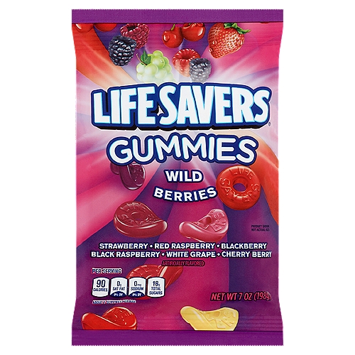 Life Savers Wild Berries Gummies, 7 oz