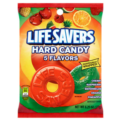 Life Savers 5 Flavors Hard Candy, 6.25 oz