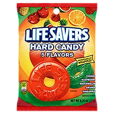 Life Savers 5 Flavors, Hard Candy, 6.25 Ounce