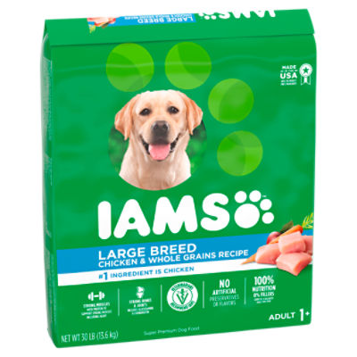 Iams large breed outlet senior dog food