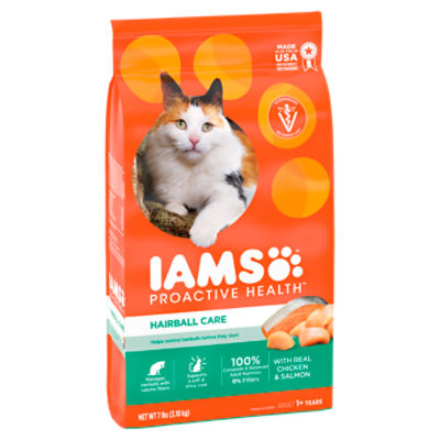 IAMS PROACTIVE HEALTH Adult Hairball Care Dry Cat Food with