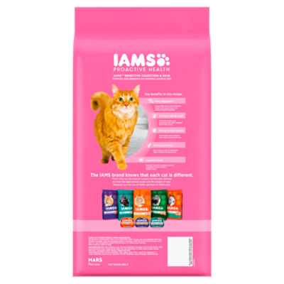 Iams Proactive Health Sensitive Digestion Skin Adult Premium Cat