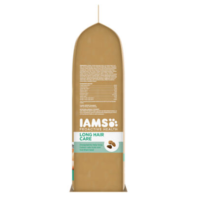 Iams Proactive Health Long Hair Care Adult Cat Food with Chicken