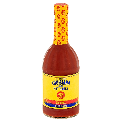 Louisiana Brand The Perfect Original Hot Sauce, 12 fl oz
The Original™ Louisiana Hot Sauce adds plenty of flavor and just the right amount of heat. Use it generously to spice up your favorite foods!