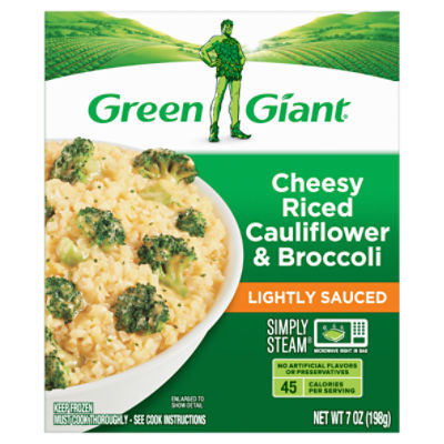 Green Giant Cheesy Riced Cauliflower & Broccoli, 7 oz